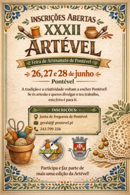Abertas as inscri&ccedil;&otilde;es para a XXXII Art&eacute;vel