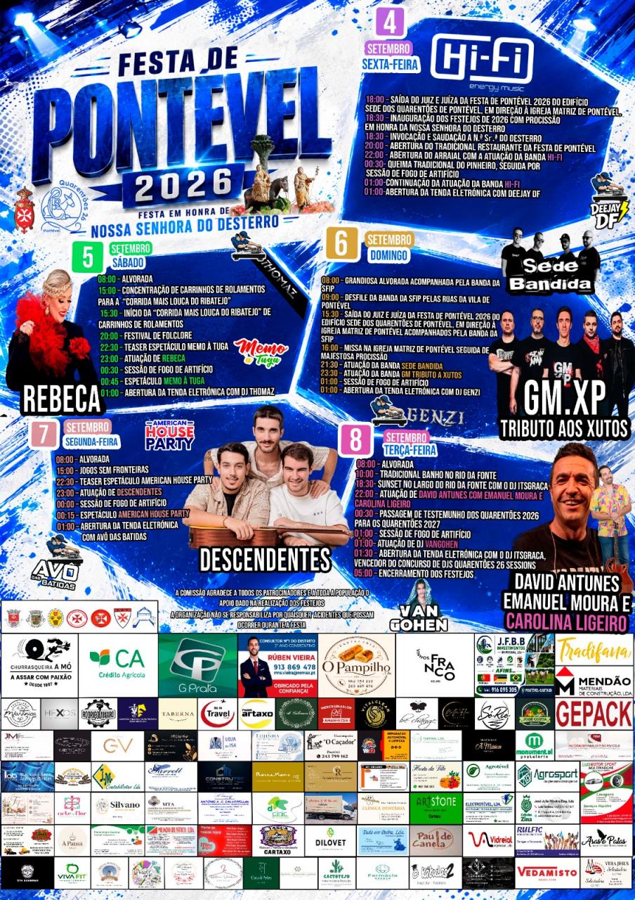 Festa em Honra da Nossa Senhora do Desterro 2026