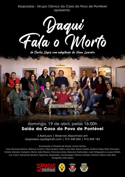 Teatro - "Daqui fala o Morto"