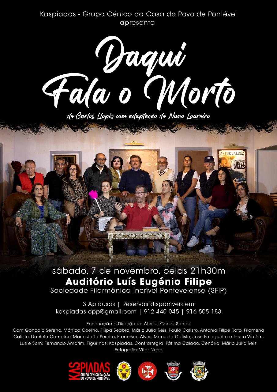O teatro est&aacute; de volta a Pont&eacute;vel!